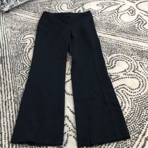 Jcrew favorite fit black straight leg pants